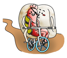 Taiwanese Rice-Dog<Yummy Food in Taiwan> sticker #5595255