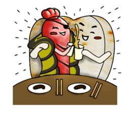 Taiwanese Rice-Dog<Yummy Food in Taiwan> sticker #5595270