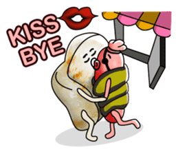 Taiwanese Rice-Dog<Yummy Food in Taiwan> sticker #5595276