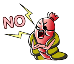 Taiwanese Rice-Dog<Yummy Food in Taiwan> sticker #5595277