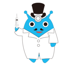 Invade Earth Second series of mi-taka sticker #5595947