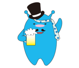 Invade Earth Second series of mi-taka sticker #5595959