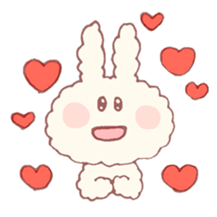 mocomoco rabbit sticker #5596488