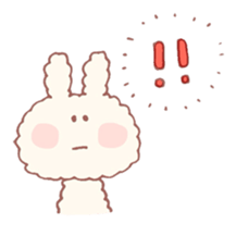 mocomoco rabbit sticker #5596490