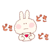 mocomoco rabbit sticker #5596491