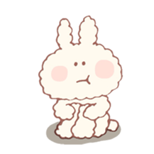 mocomoco rabbit sticker #5596494