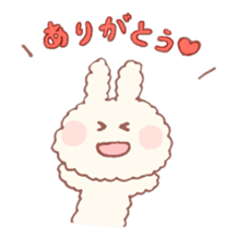 mocomoco rabbit sticker #5596495