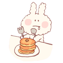 mocomoco rabbit sticker #5596497
