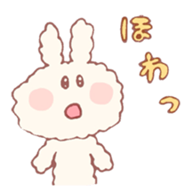 mocomoco rabbit sticker #5596499