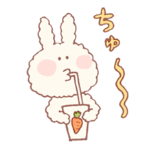 mocomoco rabbit sticker #5596502