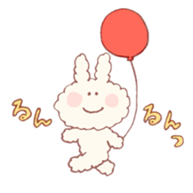 mocomoco rabbit sticker #5596503