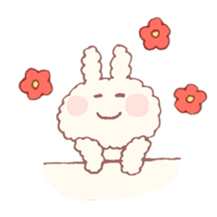 mocomoco rabbit sticker #5596504