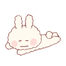 mocomoco rabbit sticker #5596514