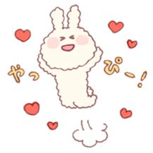 mocomoco rabbit sticker #5596515