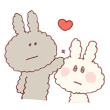 mocomoco rabbit sticker #5596517