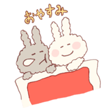 mocomoco rabbit sticker #5596520