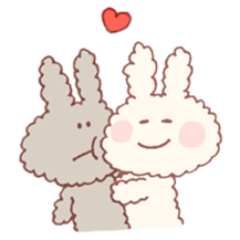 mocomoco rabbit sticker #5596523