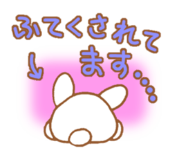 Mischievous rabbit! sticker #5596890