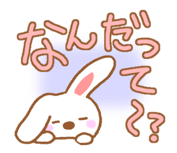 Mischievous rabbit! sticker #5596898