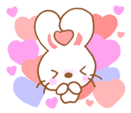 Mischievous rabbit! sticker #5596903