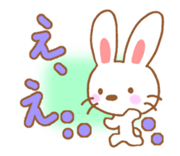 Mischievous rabbit! sticker #5596909