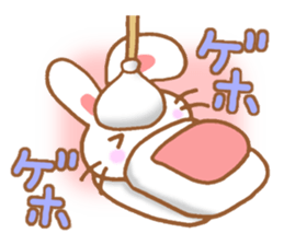 Mischievous rabbit! sticker #5596915