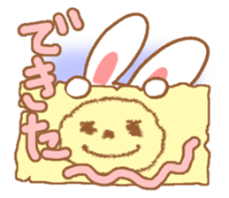 Mischievous rabbit! sticker #5596919