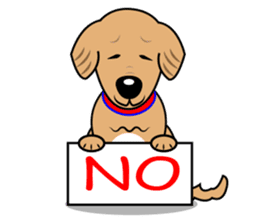 A Fluffy Curly Coward Dog sticker #5597161