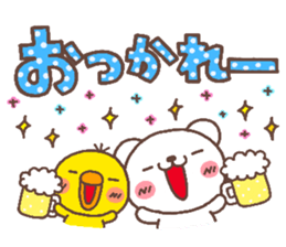 bear heart 24 sticker #5597816