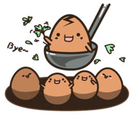 Cracky Tea Egg sticker #5598005