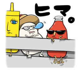 ketchup & mayo sticker #5598214