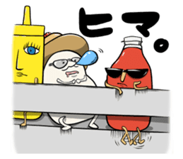 ketchup & mayo sticker #5598214