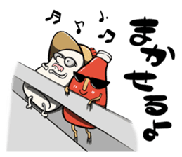 ketchup & mayo sticker #5598216