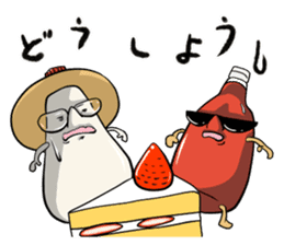ketchup & mayo sticker #5598224