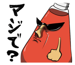 ketchup & mayo sticker #5598232