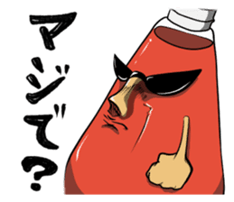 ketchup & mayo sticker #5598232