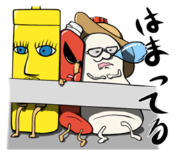 ketchup & mayo sticker #5598236