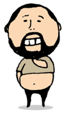 higepocha my father 2 sticker #5598650