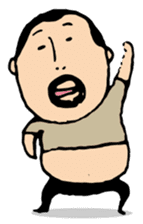 higepocha my father 2 sticker #5598655