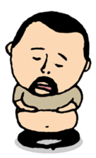 higepocha my father 2 sticker #5598668