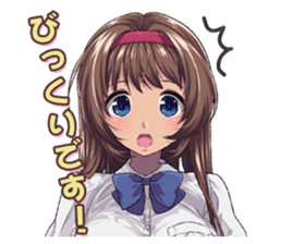 School daily conversation private Moe sticker #5598730