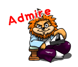 Lion Feudal lord (English Ver.) sticker #5600326