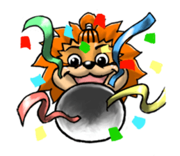 Lion Feudal lord (English Ver.) sticker #5600331