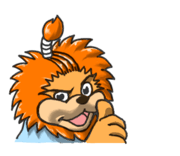 Lion Feudal lord (English Ver.) sticker #5600332