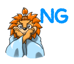 Lion Feudal lord (English Ver.) sticker #5600335