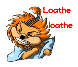 Lion Feudal lord (English Ver.) sticker #5600338