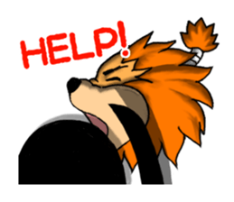 Lion Feudal lord (English Ver.) sticker #5600339