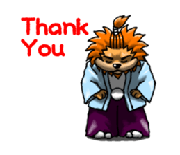 Lion Feudal lord (English Ver.) sticker #5600340