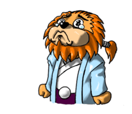 Lion Feudal lord (English Ver.) sticker #5600342