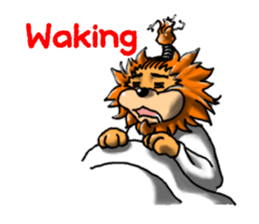 Lion Feudal lord (English Ver.) sticker #5600347